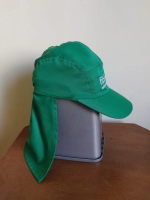 Gorra Equinox en tela drill con tapa nuca