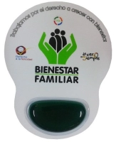 Mouse Pad Ergonómico con Apoya Muñecas en Gel, 24 x 20 cmts