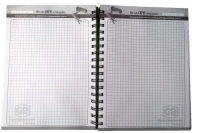 Cuaderno Argollado pasta dura, Medio Oficio, tamaño 23 x 16 cmts