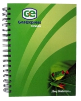 Cuaderno Argollado pasta dura, Medio Oficio, tamaño 23 x 16 cmts