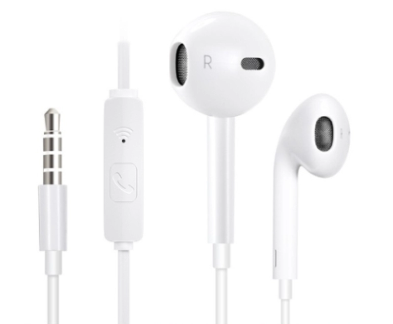 Audifonos con Cable Conector en estuche ABS