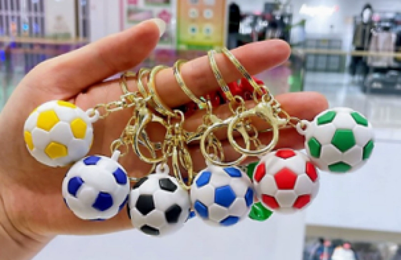 Llavero Balon de Futbol,en PVC