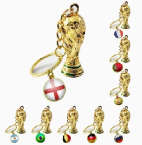 Llavero Metalico diseño Copa de Futbol
