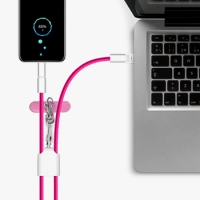Cinta Porta celular con Cargador 4 en 1, 60W carga rapida y data transfer