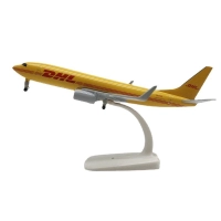Avion para Display en el escritorio, metalico, 20 cmts