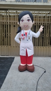 Dummy Inflable Estatico Personaje