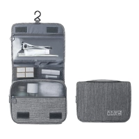 Organizador de Viaje Kingstar, con multiples bolsillos, cerrado 23 x 19 cmts