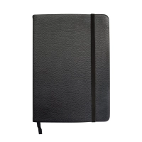 Agenda Dubai, en napa con textura de cuero, cosida, 80 hojas, 13.5 x 18 cmts