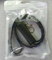 Cinta Lanyard con Conectores 3 en 1 y llavero, de 90 x 1.25 cmts