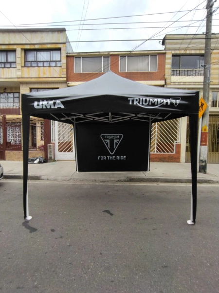 Carpa Estructura Metalica Plegable de 3 x 3 metros