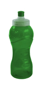 Botilito Balon, de 630 ml, 21 onzas,  tapa Push-üll. 21 x 8.1 cmts, en PVC/PP