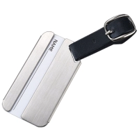 Identificador de Maletas elaborado en Aluminio