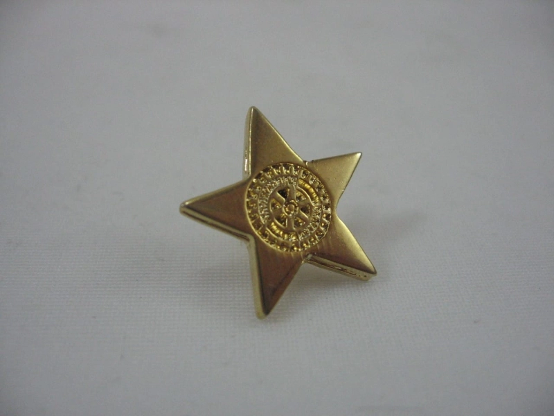 Pin Metalico con logo en bajo relieve