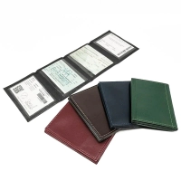 Portadocumentos Sinaloa, en cuerina, con 4 bolsillos, 12 x 37 cmts