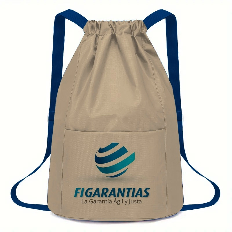 Tula Napoles, en algodon 100%, 45 x 32 x 20 cmts, c/ cinta faya tipo morral