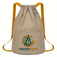 Tula Napoles, en algodon 100%, 45 x 32 x 20 cmts, c/ cinta faya tipo morral