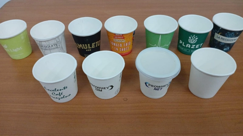Vasos de Carton de 2 onzas, en 230 gramos, para degustaciones, hospitales, etc