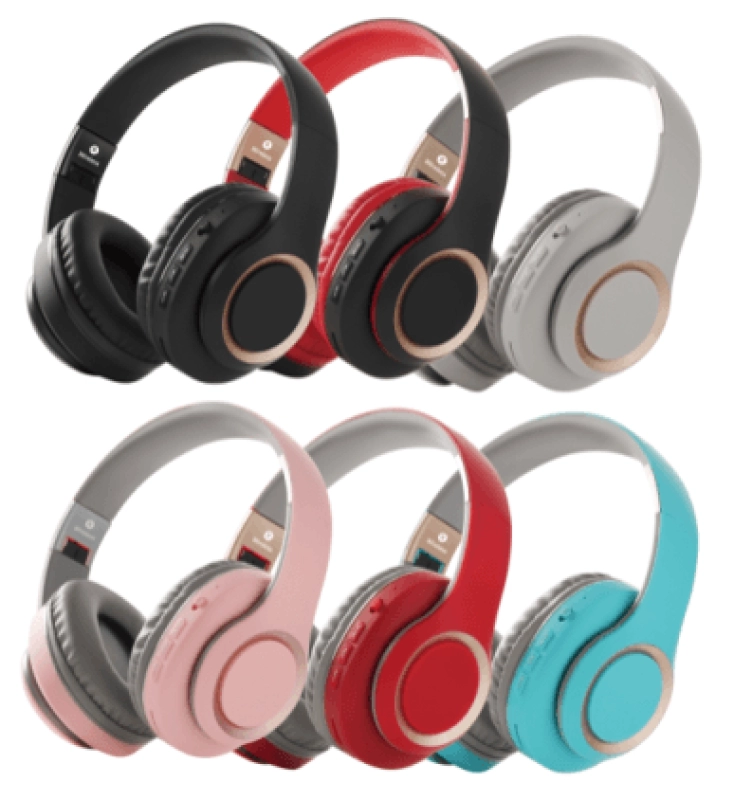 Audifonos Bluetooth, version 5.3, con radio FM