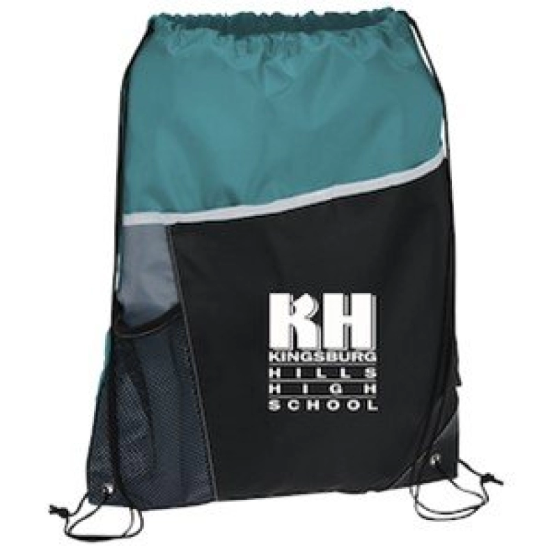 Tula Bicolor Honduras, impermeable, bolsillo lateral en malla, 33 x 47 cmts