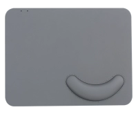 Mouse Pad con Cargador Inalámbrico y reposa muñecas, en Imitacion cuero, 10W