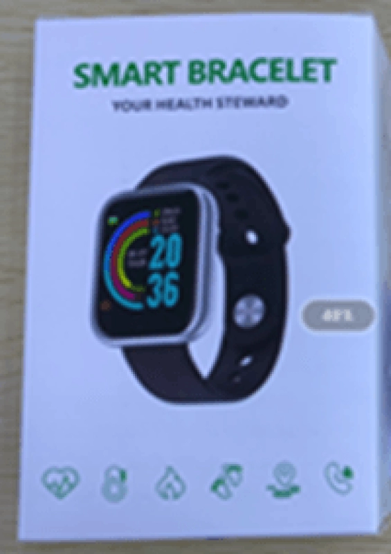 Reloj Inteligente con Multiples Funciones, elaborado en silicona