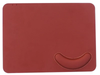 Mouse Pad con Cargador Inalámbrico y reposa muñecas, en Imitacion cuero, 10W