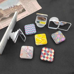 Pop Socket para Celular con Espejo Doble