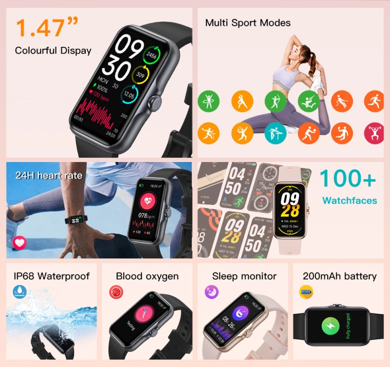 Reloj Inteligente con Multiples Funciones