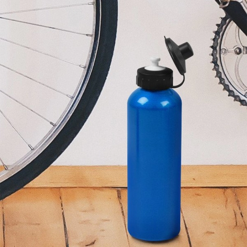 Botella Deportiva No. 1, en aluminio, 750 ml, 25 x 7 cmts