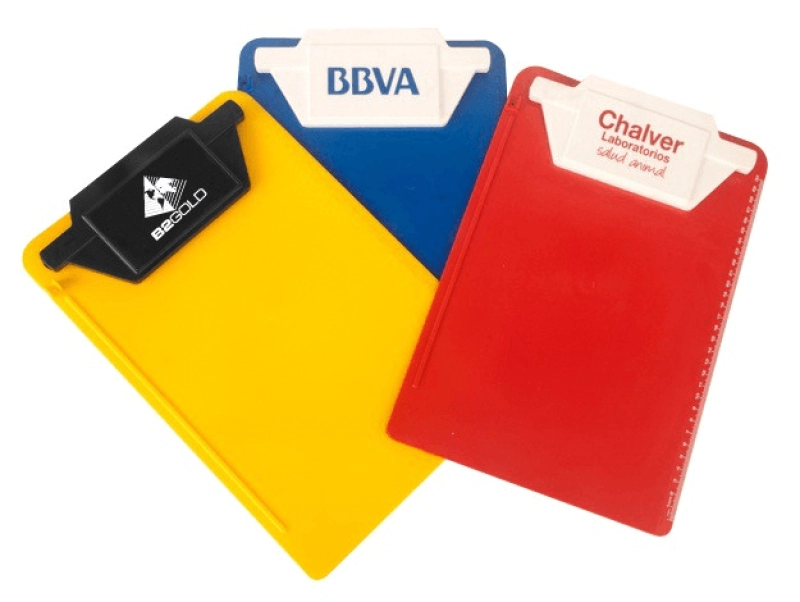 Tabla Planillera tamaño oficio, plastica, 35 de alto y ancho 23 cmts