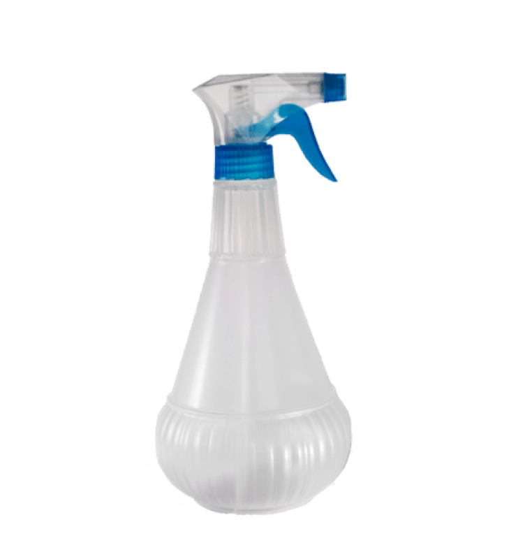 Atomizador de 650 ml, de alto 23 cmts, 10.5  cmts de diametro, en PP