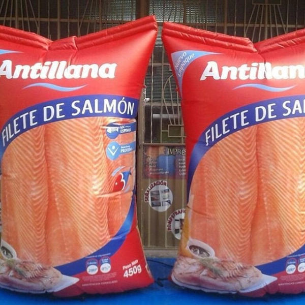 Dummy Inflable Estatico bolsa de pescado