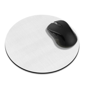 Mouse Pad Redondo, para sublimacion, respaldo vulcanizado, 18 cm diametro