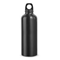 Botella Murray, en aluminio, 500 ml, con tapa plástica, 21,5 x 6.5 cmts