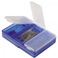 Pastillero Costurero, set de costura con 3 compartimientos, 10 x 6 x 4 cmts