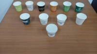 Vasos de Carton de 2 onzas, en 230 gramos, para degustaciones, hospitales, etc