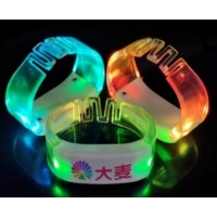 Manilla o Brazalete LED elaborado en ABS, SIN Control de Voz