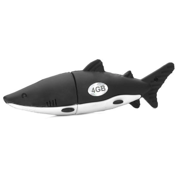 Memoria USB en PVC 3D diseño Tiburon