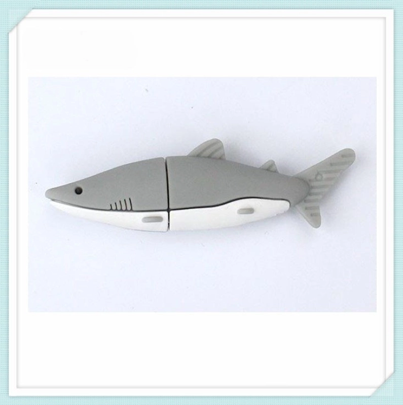 Memoria USB en PVC 3D diseño Tiburon