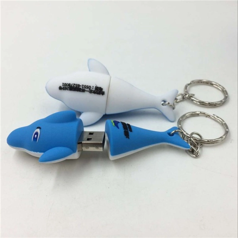 Memoria USB en PVC 3D diseño Tiburon
