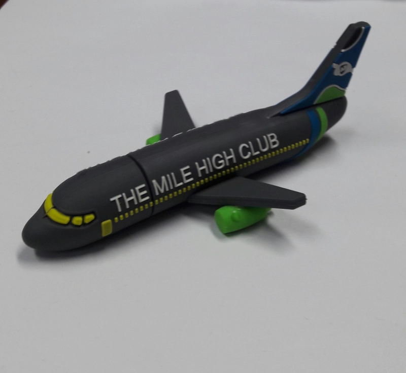 Memoria USB en PVC 3D diseño Avion