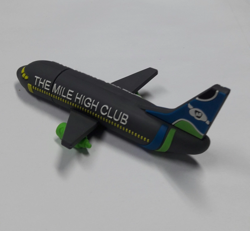 Memoria USB en PVC 3D diseño Avion