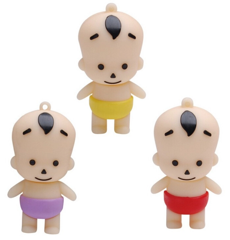 Memoria USB en PVC 3D diseño Bebe
