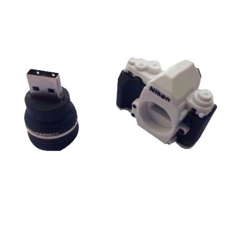 Memoria USB en PVC 3D diseño Camara Fotografica