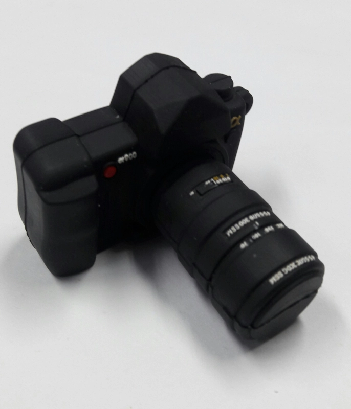 Memoria USB en PVC 3D diseño Camara Fotografica