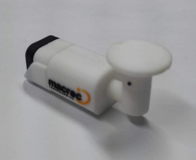 Memoria USB en PVC 3D diseño Camara de Circuito Cerrado