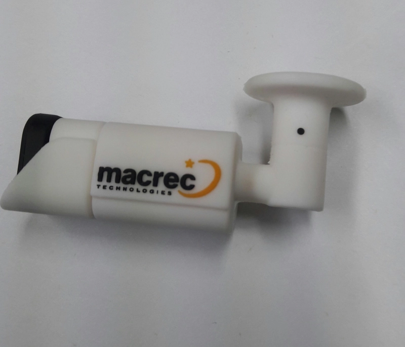 Memoria USB en PVC 3D diseño Camara de Circuito Cerrado