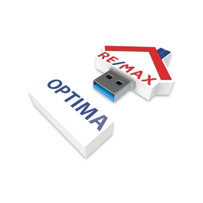 Memoria USB en PVC 2D diseño Casa