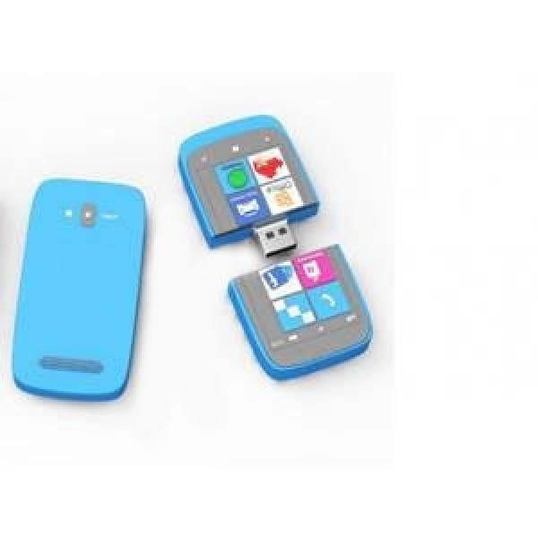 Memoria USB en PVC 2D diseño de Celular