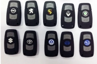 Memoria USB en PVC 2D diseño Llave de Carro